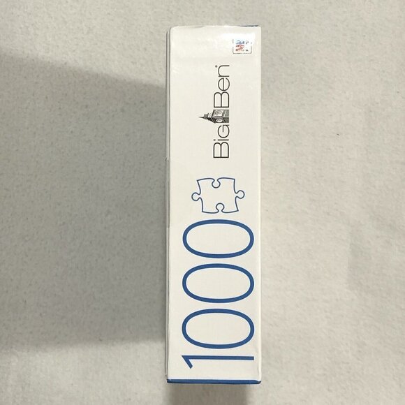 Big Ben Vintage Classic Car Show 1953 Puzzle 1000 Pcs Jigsaw Automobile Vehicle - Picture 8 of 9